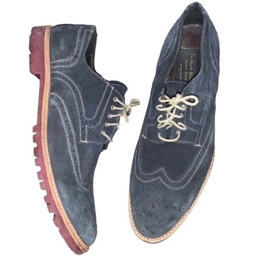 To Boot New York suede loafers